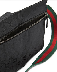 Gucci Original Gg Canvas Belt Bag Black