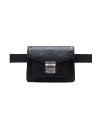 MCM Patricia Logo Leather Convertible Belt Bag