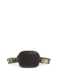 Stella McCartney Perforated Logo Convertible Faux Leather Belt Bag