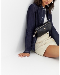 ASOS DESIGN Quilted Bum Bag With Stud Detail
