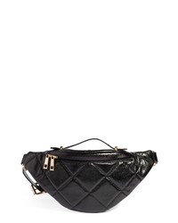 BP. Quilted Faux Leather Belt Bag