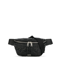 Karl Lagerfeld Quilted Studded Belt Bag