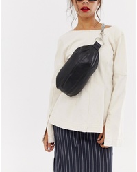 ASOS DESIGN Sling Bag With Chain Detail
