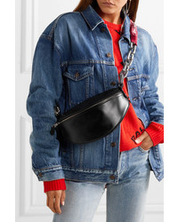 Balenciaga Souvenirs Xs Aj Med Leather Shoulder Bag