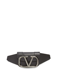 Valentino Supervee Leather Belt Bag