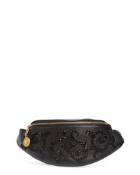 Versace Collection Versace Crystal Embellished Leather Belt Bag