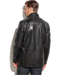 Boston Harbour Leather Field Jacket