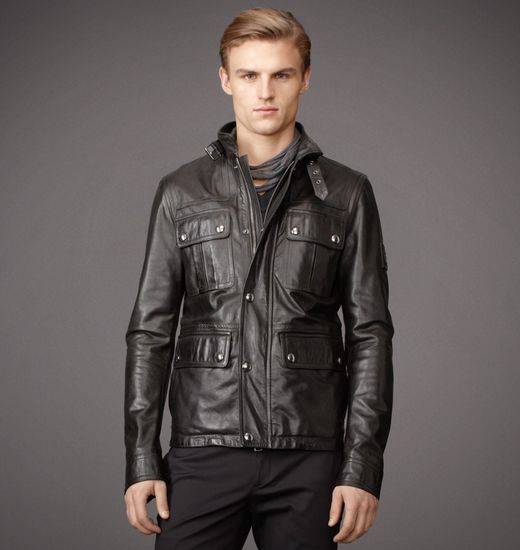 Belstaff Warrington Jacket In Signature Hand Waxed Leather, $1,995 ...