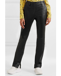 Golden Goose Deluxe Brand Cembra Leather Flared Pants