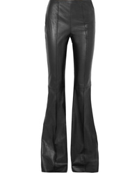 Michael Kors Collection Leather Flared Pants