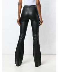 Drome Leather Flared Trousers