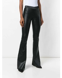 Drome Leather Flared Trousers