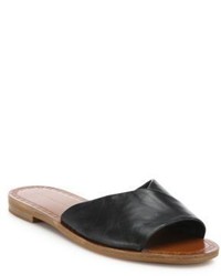 Diane von Furstenberg Caserta Leather Slides