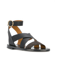 Chloé Crossover Ankle Strap Sandals