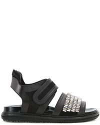 Marni Crystal Touch Strap Sandals
