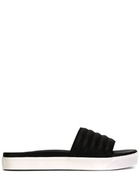 DKNY Quilted Sliders
