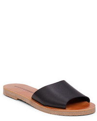 Lucky Brand Dorian Leather Flat Sandals