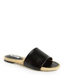 Dune London Latted Espadrille Slide Sandal