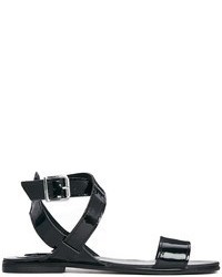 Asos Faculty Leather Flat Sandals