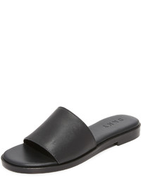 DKNY Lani Leather Slides