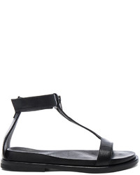 Ann Demeulemeester Leather Flat Sandals