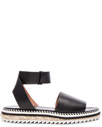 Givenchy Leather Rodha Flat Sandals