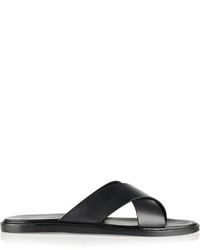 Common Projects Leather Slides