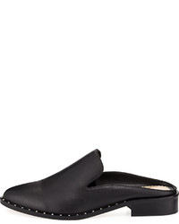 Sam Edelman Lewellyn Low Stacked Calf Leather Slide Loafer