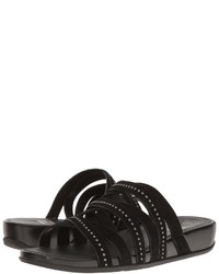 FitFlop Lumy Leather Slide W Studs Shoes