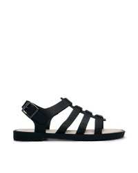 Melissa Flox Black Flat Sandals