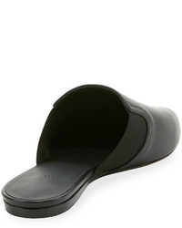 Vince Nadette Pointed Toe Flat Slide Black