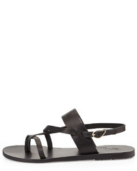 Ancient Greek Sandals Peter Pilotto Alethea Leather Flat Sandal