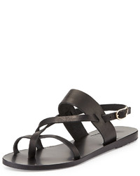 Ancient Greek Sandals Peter Pilotto Alethea Leather Flat Sandal