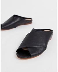 Aldo Rireviel Leather Cross Sandals In Black