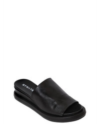 Strategia 50mm Leather Slide Sandals