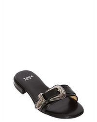 Toga Pulla 10mm Buckled Leather Slide Sandals