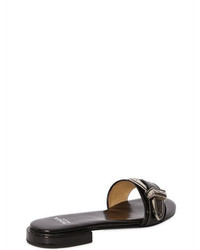 Toga Pulla 10mm Buckled Leather Slide Sandals