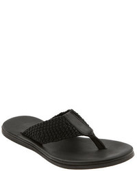 To Boot New York Cadiz Braided Leather Flip Flop