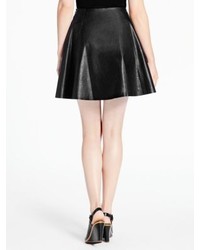 Kate Spade Leather Circle Skirt