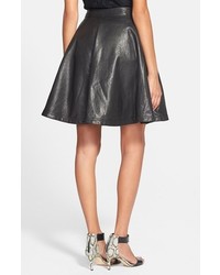 Diane von Furstenberg Riley Leather Skirt