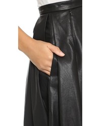 Blaque Label Vegan Leather Full Skirt