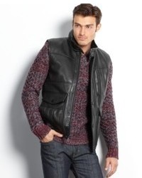 Vince Camuto Jacket Leather Vest