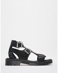 Asos Collection Faydell Leather Gladiator Sandals