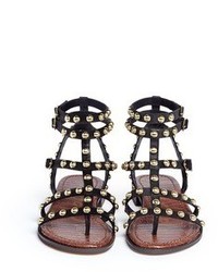 Sam Edelman Eavan Stud Leather Gladiator Sandals