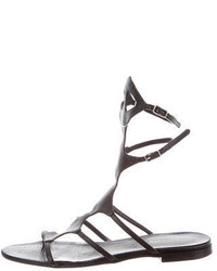 Helmut Lang Embossed Gladiator Sandals