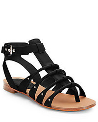 Enzo Angiolini Manilly Leather Gladiator Sandals