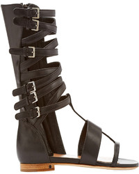 Laurence Dacade Happy Leather Gladiator Sandals