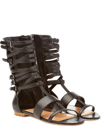 Laurence Dacade Happy Leather Gladiator Sandals