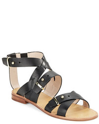 French Connection Harmoney Leather Gladiator Sandals