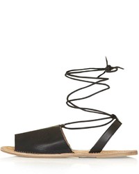 Topshop Holly Ankle Tie Sandals